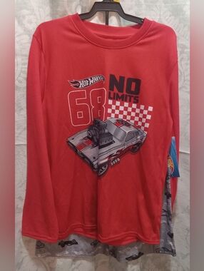 NWT Hot Wheels Sleep/Lounge Set Boys Size L (10-12)